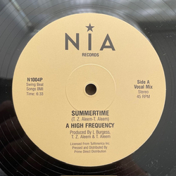 High Frequency Summertime Vinyl 12" USED