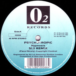 Psychotropic Hypnosis (Remixes) Vinyl 12" USED