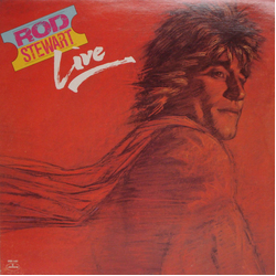 Rod Stewart Live! Vinyl LP USED