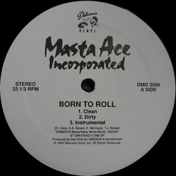 Masta Ace Incorporated Born To Roll / Saturday Night Live Vinyl 12" USED