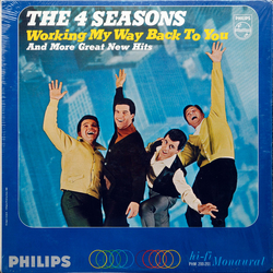 The Four Seasons Working My Way Back To You Vinyl LP USED