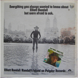 Elliott Randall Randall's Island Vinyl LP USED