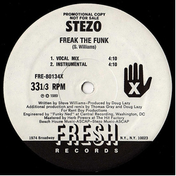 Stezo Freak The Funk Vinyl 12" USED