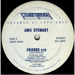 Amii Stewart Friends Vinyl 12" USED