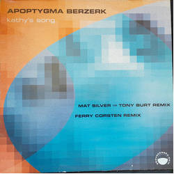 Apoptygma Berzerk Kathy's Song Vinyl 12" USED