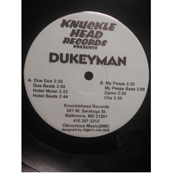 DukeyMan Doe Doe Vinyl 12" USED