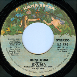 Exuma Bom Bom Vinyl 7" USED