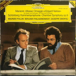 Giacomo Manzoni / Arnold Schoenberg / Maurizio Pollini / Berliner Philharmoniker / Giuseppe Sinopoli »Masse: Omaggio A Edgard Varèse« / Kammersymphoni