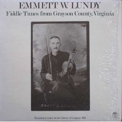 Emmett W. Lundy Fiddle Tunes From Grayson County, Virginia Vinyl LP USED