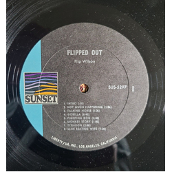 Flip Wilson Flipped Out Vinyl LP USED