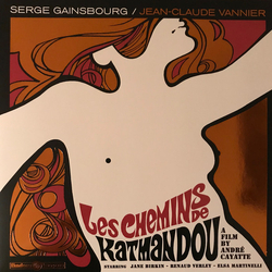 Serge Gainsbourg / Jean-Claude Vannier Les Chemins De Katmandou Vinyl LP USED