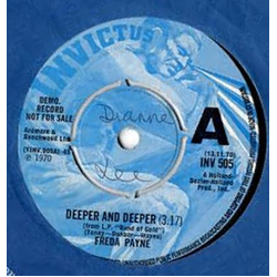 Freda Payne Deeper And Deeper Vinyl 7" USED