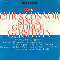 Chris Connor Chris Connor Sings George Gershwin Vinyl LP USED