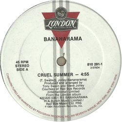 Bananarama Cruel Summer Vinyl 12" USED