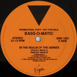 Bassomatic In The Realm Of The Senses Vinyl 12" USED