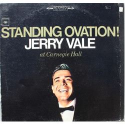 Jerry Vale Standing Ovation! At Carnegie Hall Vinyl LP USED