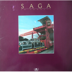 Saga (3) In Transit Vinyl LP USED