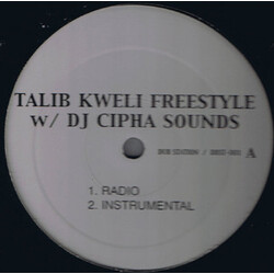 Talib Kweli / DJ Cipha Sounds Freestyle USED VINYL 12INCH
