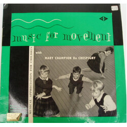 Lady Mary Champion De Crespigny Music For Movement Vinyl LP USED