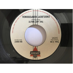 Engelbert Humperdinck The Last Waltz / Am I That Easy To Forget USED VINYL 7INCH 45 RPM SINGLE