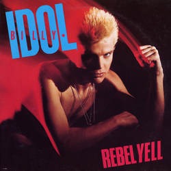 Billy Idol Rebel Yell Vinyl LP USED
