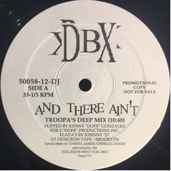 DBX (2) And There Ain't Vinyl 12" USED