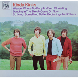 The Kinks Kinda Kinks Vinyl LP USED