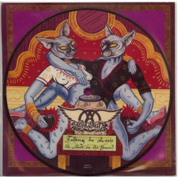 Aerosmith Falling In Love (Is Hard On The Knees) Vinyl 7" USED
