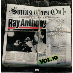Ray Anthony Swing Goes On! Vol. 10 Vinyl LP USED