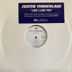 Justin Timberlake Like I Love You Vinyl 12" USED