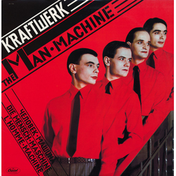 Kraftwerk The Man • Machine Vinyl LP USED