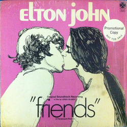 Elton John Friends Vinyl LP USED