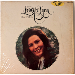 Loretta Lynn Alone With You Vinyl LP USED