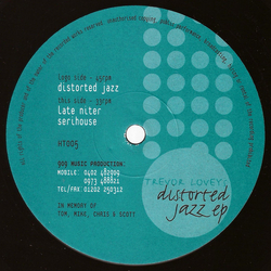 Trevor Loveys Distorted Jazz EP Vinyl 12" USED