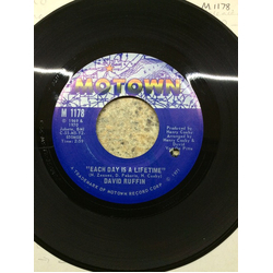 David Ruffin Each Day Is A Lifetime / Don't Stop Loving Me Vinyl 7" USED