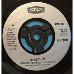 East 17 Around The World USED VINYL 7INCH 45 RPM