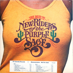 New Riders Of The Purple Sage The Best Of New Riders Of The Purple Sage Vinyl LP USED