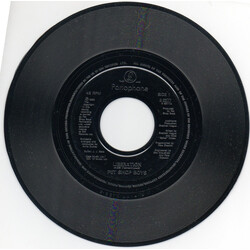 Pet Shop Boys Liberation USED VINYL 7INCH 45 RPM SINGLE JUKEBOX