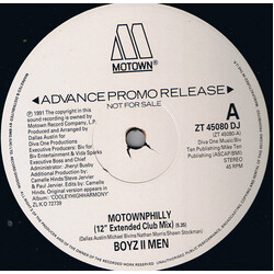 Boyz II Men Motownphilly VINYL 12" USED