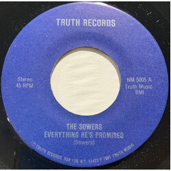 The Sowers Everything He's Promised / What Does Jesus Mean To You USED VINYL 7INCH 45 RPM