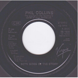 Phil Collins Both Sides Of The Story USED VINYL 7INCH 45 RPM SINGLE JUKEBOX