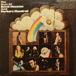 David Houston / Barbara Mandrell The Best Of David Houston And Barbara Mandrell Vinyl LP USED