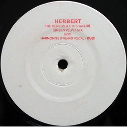 Matthew Herbert The Movers & The Shakers / Harmonise (Remixes) Vinyl 12" USED