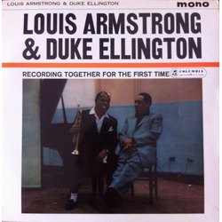 Louis Armstrong / Duke Ellington Recording Together For The First Time Vinyl LP USED