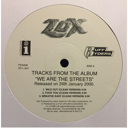 The Lox Tracks From The Album "We Are The Streets" USED VINYL 12INCH 33 S RPM PROMO SAMPLER