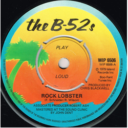 The B-52's Rock Lobster Vinyl 7" USED