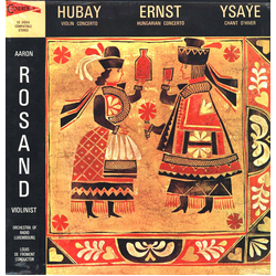 Aaron Rosand / Louis De Froment Hubay - Violin Concerto; Ernst - Hungarian Concerto; Ysaye - Chant d'Hiver Vinyl LP USED
