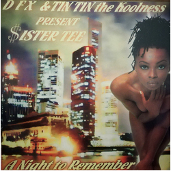 DFX (7) / Tin Tin The Koolness / Sister Tee A Night To Remember Vinyl 12" USED