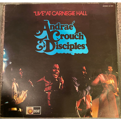 Andraé Crouch & The Disciples ‘Live’ At The Carnegie Hall Vinyl LP USED