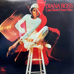 Diana Ross Last Time I Saw Him Vinyl LP USED